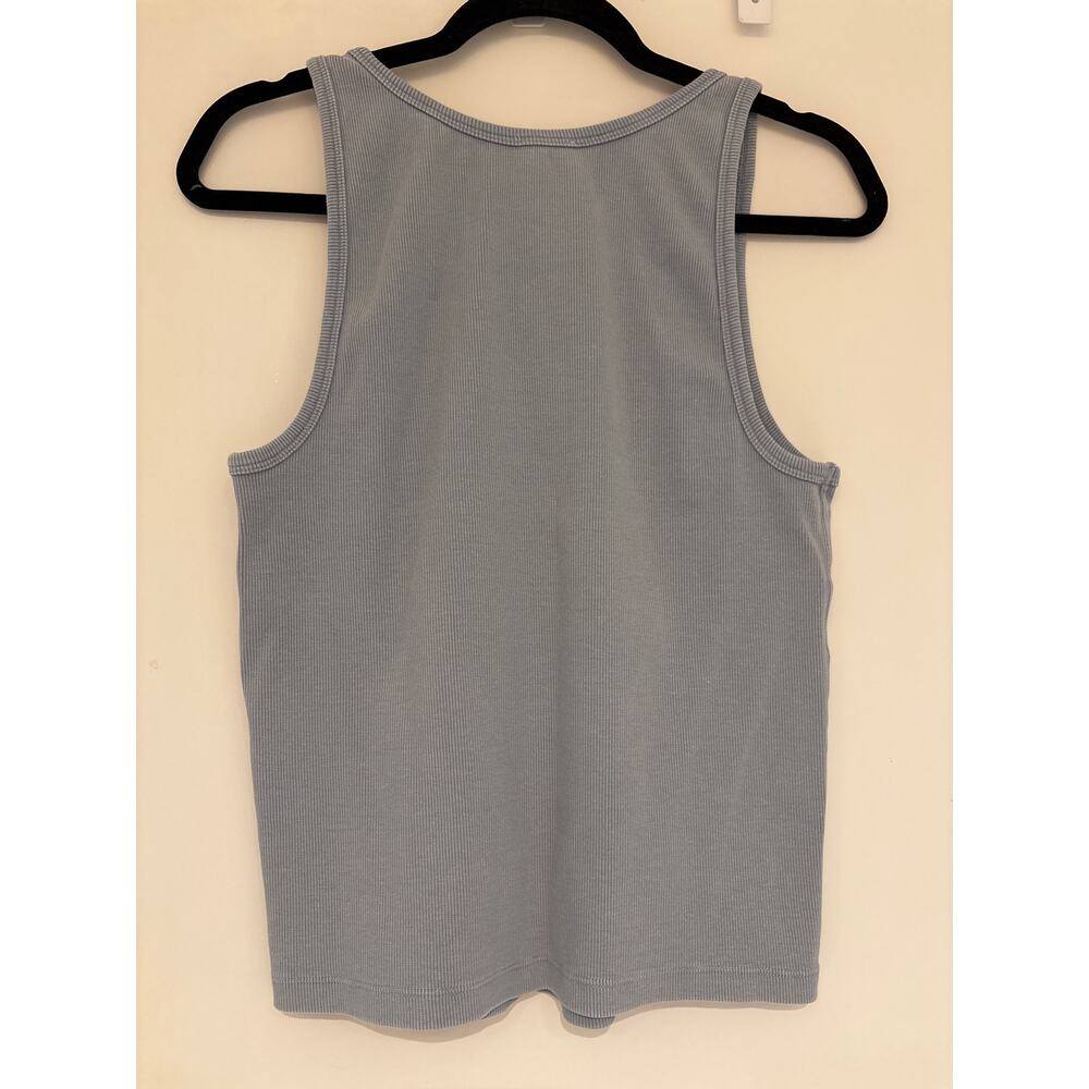 FAHERTY Sunwashed Rib Tank Zen Blue L - Picture 2 of 5